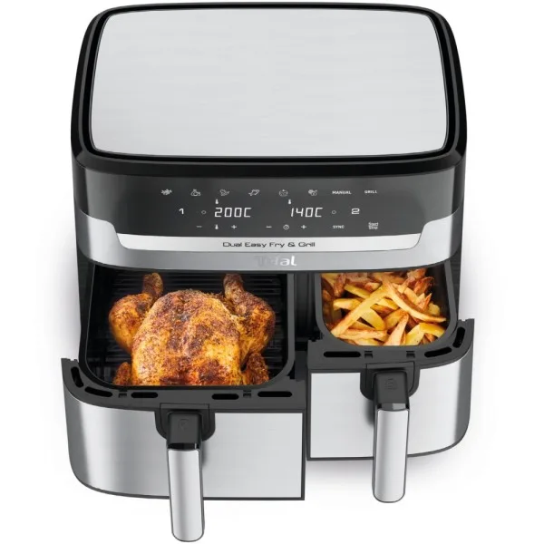 Tefal Dual Easy Fry & Grill EY905D